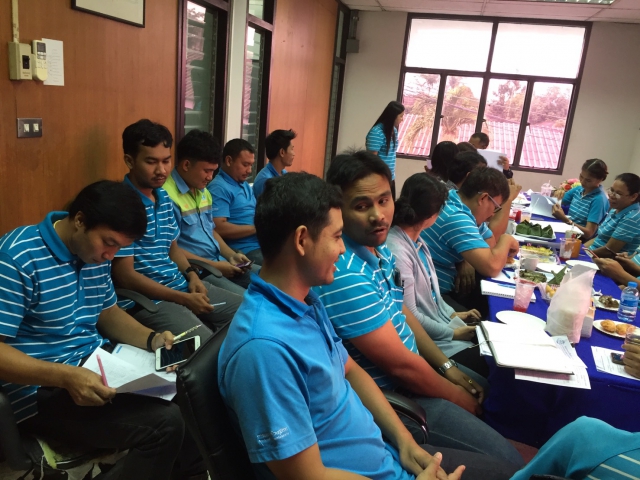 กปภ.สาขาหลังสวน จัดกิจกรรมสนทนายามเช้า (Morning Talk) ประจำเดือน พฤศจิกายน 2562