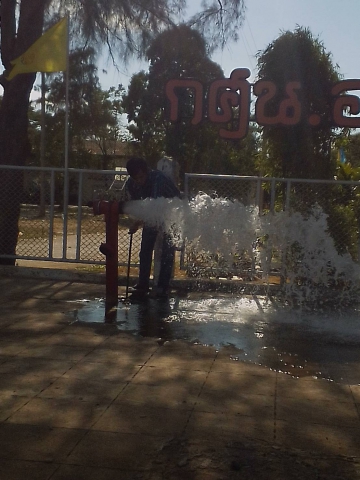 กปภ.สาขาพนมสารคาม จัดกิจกรรมโครงการประปาทันใจ ประจำปี ๒๕๖๓