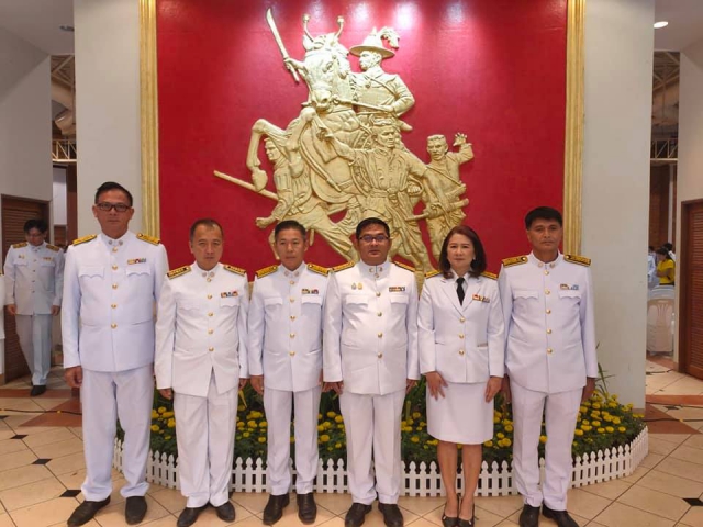 กปภ.สาขาจันทบุรี เข้าร่วมงานพิธีวางพานพุ่มดอกไม้และถวายบังคม เนื่องในโอกาส วันพ่อแห่งชาติ ประจำปีพุทธศักราช 2562