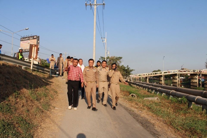 มท.3 ลงพื้นที่แก้ปัญหาน้ำแล้งเมืองปทุมธานี