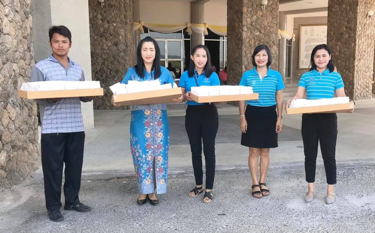 การประปาส่วนภูมิภาคสาขากระบี่ ร่วมแจกขนมแก่ผู้พิการเนื่องในกิจกรรมวันคนพิการสากลปี 2563 ณ หอประชุมช้างเผือก องค์การบริหารส่วนจังหวัดกระบี่