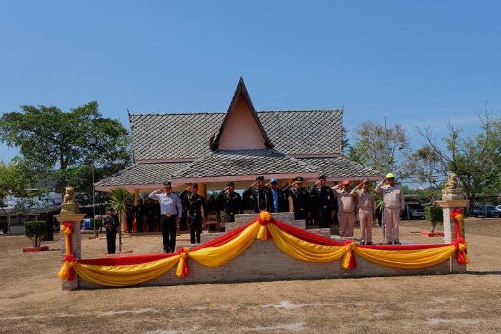 การประปาส่วนภูมิภาคสาขาสุราษฎร์ธานี(ชั้นพิเศษ) ร่วมพิธีเปิดโครงการ ราษฎร์รัฐร่วมใจช่วยภัยแล้งประจําปี 256