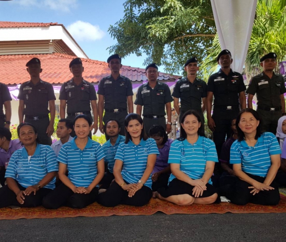 กปภ.สาขาปากพนัง ร่วมเฝ้ารับเสด็จสมเด็จพระขนิษฐาธิราชเจ้า กรมสมเด็จพระเทพรัตนราชสุดาฯ สยามบรมราชกุมารี เสด็จพระราชดำเนินไปทรงปฏิบัติพระราชกรณียกิจในพื้นที่ โครงการลุ่มน้ำปากพนังอันเนื่องมาจากพระราชดำริ ตำบลหูล่อง อำเภอปากพนัง จังหวัดนครศรีธรรมราช