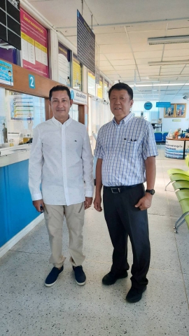 นายบุญยก คงกิจ รองผู้ว่าการ (ปฏิบัติการ 5 ) ลงพื้นที่ตรวจเยี่ยมการประปาส่วนภูมิภาคสาขาภูเก็ต
