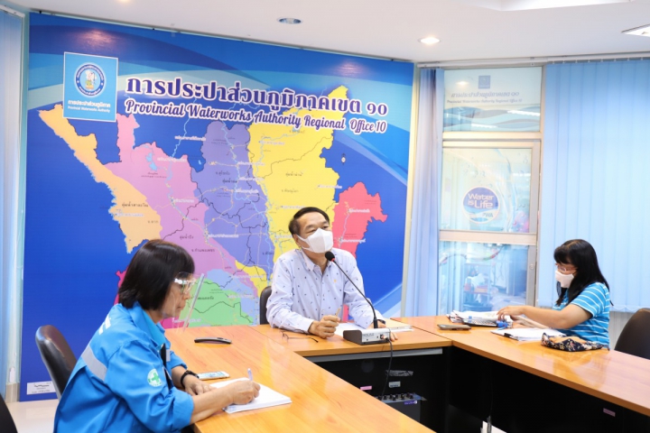 กองบริหารทั่วไป จัดโครงการศึกษาดูงาน การจัดการน้ำสูญเสียของ กปภ. กรจ. กปภ.ข.10