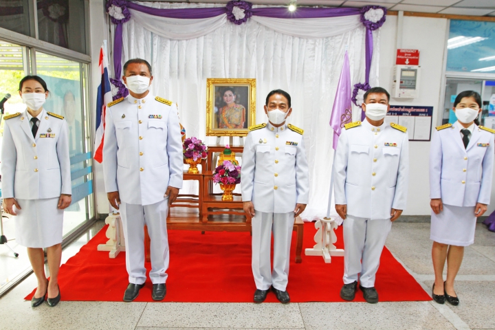 กปภ.เขต ๑ จัดพิธีถวายพระพรชัยมงคล สมเด็จพระนางเจ้าฯ พระบรมราชินี