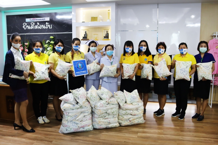 กปภ.สาขาชลบุรี (พ) จัดกิจกรรม "หมอนหลอด เพื่อผู้ป่วยติดเตียง"