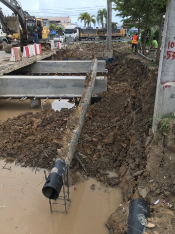 ประกาศหยุดจ่ายน้ำ ย้ายแนวท่อประปาขนาด 315 มม. บริเวณสี่แยกท่าศาลา ต.ท่าศาลา อ.ท่าศาลา จ.นครศรีธรรมราช