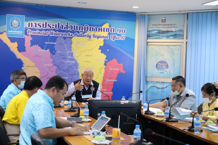 กปภ.ข.10 ต้อนรับ รอง ผวจ.นครสวรรค์พร้อมคณะติดตามประเมินผลการดำเนินโครงการบรรเทาปัญหาภัยแล้งและน้ำท่วม จ.นครสวรรค์