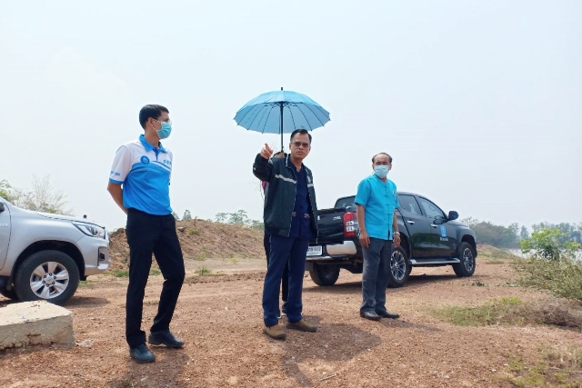 ผอ.กปภ.ข.6 ลงพื้นที่ กปภ.สาขาชุมแพ ติดตามสถานการณ์ภัยแล้งปี 2564