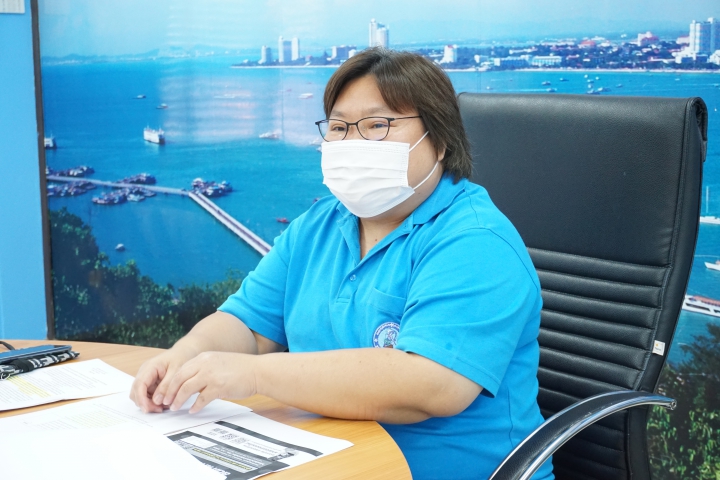 กปภ.สาขาพัทยา (พ) ให้สัมภาษณ์สื่อท้องถิ่น เรื่อง ลดค่าน้ำประปา ๑๐% (มิ.ย.-ก.ค. ๖๔) เพื่อช่วยเหลือประชาชนจากผลกระทบ Covid-๑๙