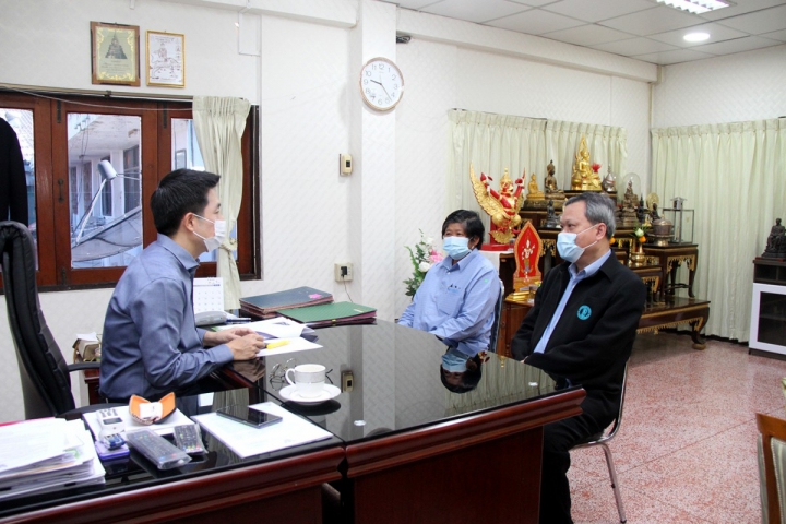 ผอ.กปภ.ข.3 เข้าแนะนำตัวกับหน่วยงานอื่นๆภายในพื้นรับผิดชอบ