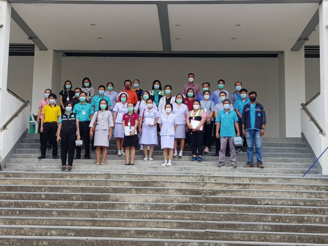 กปภ.สาขามหาสารคาม ตรวจสอบระบบน้ำประปา ร่วมกับสำนักงานสาธารณสุขจังหวัดมหาสารคาม ,โรงพยาบาลโกสุมพิสัย และมหาวิทยาลัยการกีฬาแห่งชาติ วิทยาเขตมหาสารคาม เพื่อเตรียมความพร้อมในการเปิดโรงพยาบาลสนาม แห่งที่ 3 จังหวัดมหาสารคาม