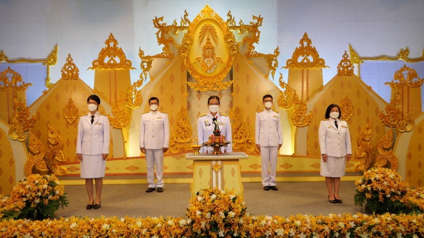 กปภ.ข.9 บันทึกเทปถวายพระพร พระบาทสมเด็จพระเจ้าอยู่หัวทางช่อง NBT