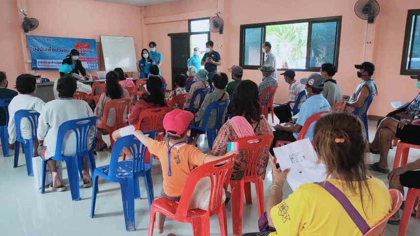 การประปาส่วนภูมิภาคสาขาพานจัดกิจกรรมเติมใจให้กัน มุ่ง-มั่น-เพื่อปวงชน ครั้งที่ 11/2564