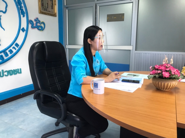 การประปาส่วนภูมิภาคสาขาสุวรรณภูมิ จัดกิจกรม สนทนายามเช้า(morning talk) วันที่ 7 ตุลาคม 2564