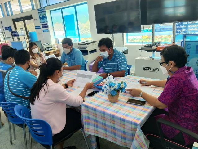 การประปาส่วนภูมิภาคสาขาอ่าวลึก ร่วมจัดกิจกรรมสนทนายามเช้า (Morning Talk) ครั้งที่ 2/2565 ประจำเดือน พฤศจิกายน