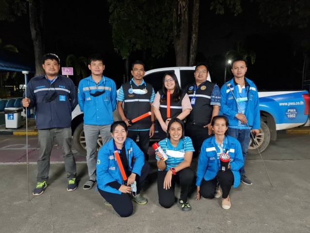 การประปาส่วนภูมิภาคสาขาชัยบาดาล ลงพื้นที่ตรวจสอบหาท่อแตกรั่วเพื่อลดอัตราการเกิดน้ำสูญเสีย ตามแผนบริหารจัดการน้ำสูญเสียเชิงรุก