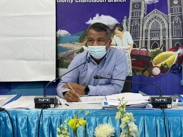 กปภ.สาขาจันทบุรี จัดการประชุม Morning Talk ครั้งที่ 4/2565 ประจำเดือนมกราคม 2565