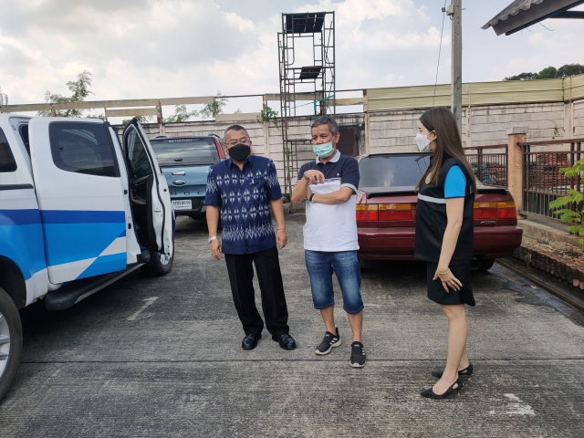 กปภ.สาขาสมุทรสาคร ลงพื้นที่ตรวจสอบแก้ปัญหา เพื่อบรรเทาความเดือดร้อนให้กับลูกค้า