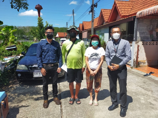 กปภ.สาขาภูเก็ต ลงพื้นที่สำรวจโครงการที่มีความประสงค์จะโอนกิจการประปาให้กับ กปภ.สาขาภูเก็ต