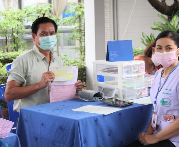 กปภ.ข.๗ ร่วมกิจกรรม ตรวจสุขภาพประจำปี ๒๕๖๕
