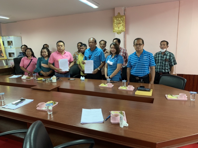 การประปาส่วนภุมิภาคสาขาบางคล้า ร่วมลงนามทำข้อตกลงการรับโอนกิจการประปาของ อบต.หนองตีนนก