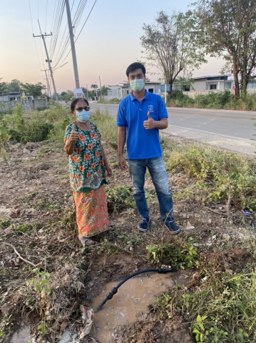 กปภ.สาขากำแพงเพชร สร้างความประทับใจด้วยรอยยิ้ม แจ้งเหตุท่อซ่อมทันใจ ลูกค้าเฮ!!แก้ปัญหาตรงจุด