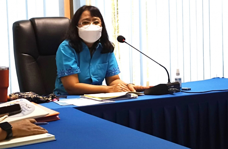 กองบริหารทั่วไป กปภ.ข.10 จัดกิจกรรมสนทนายามเช้า (Morning Talk) ครั้งที่ 7/2565