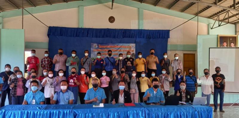 กปภ.สาขาสังขะร่วมกิจกรรมพัฒนาศักยภาพคณะกรรมการและเจ้าหน้าที่กิจการประปาหมู่บ้าน อบต.กระเทียม