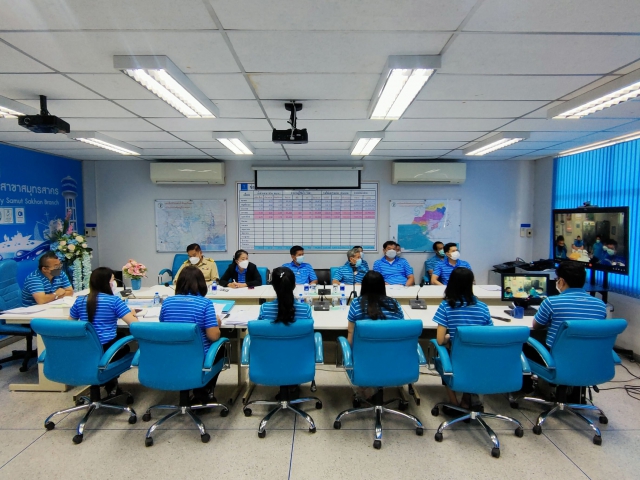 กปภ.สาขาสมุทรสาคร จัดกิจกรรมสนทนายามเช้า Morning Talk ประจำเดือนพฤษภาคม 2565