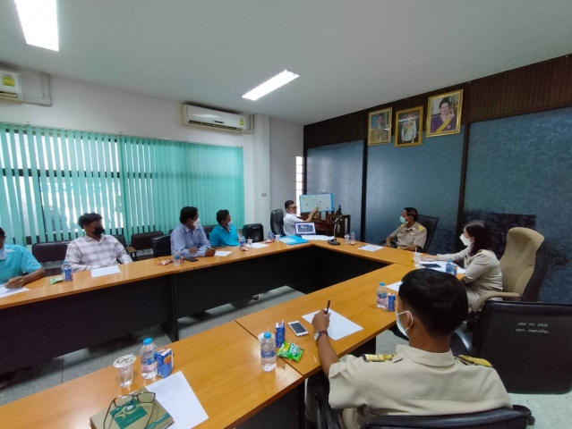 การประปาส่วนภูมิภาคสาขาเลาขวัญเข้าร่วมประชุมการบริหารระบบการจัดการน้ำและพัฒนาองค์การผู้ใช้น้ำของอ่างเก็บน้ำห้วยเทียน ตำบลทุ่งกระบำ อำเภอเลาขวัญ จังหวัดกาญจนบุรี ณ ห้องประชุมองค์การบริหารส่วนตำบลหนองฝ้าย ตำบลหนองฝ้าย อำเภอเลาขวัญ จังหวัดกาญจนบุรี