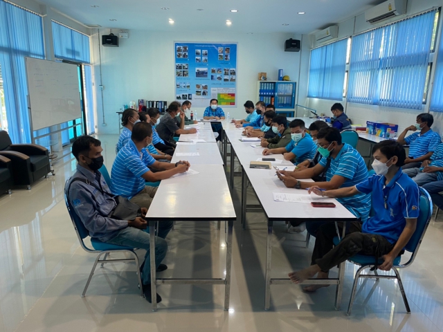 กปภ.สาขามหาสารคาม จัดประชุมสายงานผลิต ติดตามการดำเนินงาน ISO, Water is Life และ WSP