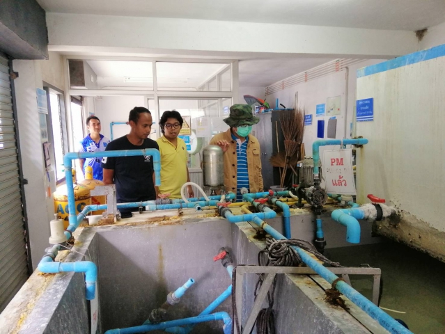 วันจันทร์ที่ 20 มิถุนายน 2565 กปภ.สาขากาญจนดิษฐ์ โดยนายสุรพงศ์  สมหวัง ผู้จัดการ กปภ.สาขากาญจนดิษฐ์ มอบหมายนายอัครเดช เพ็ชรโชติ หัวหน้างาน 8 งานผลิต พร้อมพนักงานในสังกัด ร่วมกับพนักงานจาก กองระบบผลิตและควบคุมคุณภาพน้ำ เข้าตรวจสอบบำรุงรักษา ระบบเครื่องจักรกล และระบบไฟฟ้า ประจำปี 2565 ตามแผนการบำรุงรักษาประจำปี 2565  ณ สถานีผลิตน้ำบ้านน้ำฉาและสถานีผลิตน้ำวิภาวดี  อำเภอดอนสัก จังหวัดสุราษฎร์ธานี