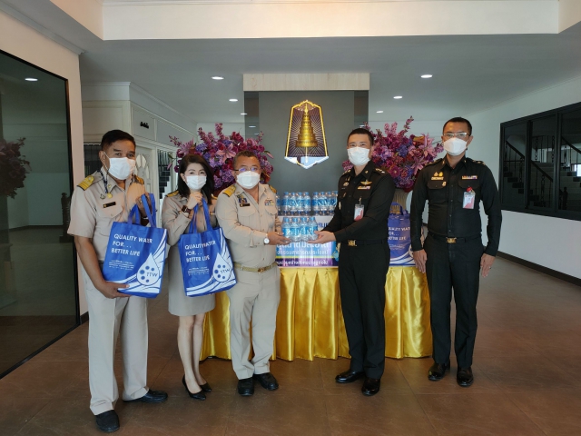 กปภ.สาขาสมุทรสาคร เข้าประสานงานความร่วมมือ ผู้บังคับการกรมทหารสื่อสารที่ 1 ค่ายกำแพงเพชรอัครโยธิน