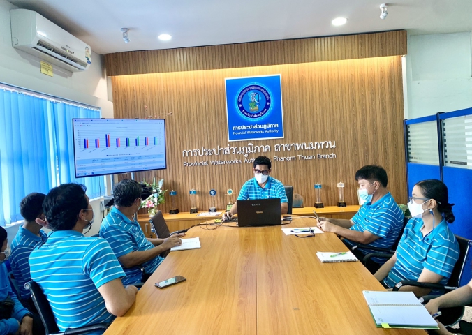 กปภ.สาขาพนมทวน จัดกิจกรรม Morning Talk ครั้งที่ 10/2565