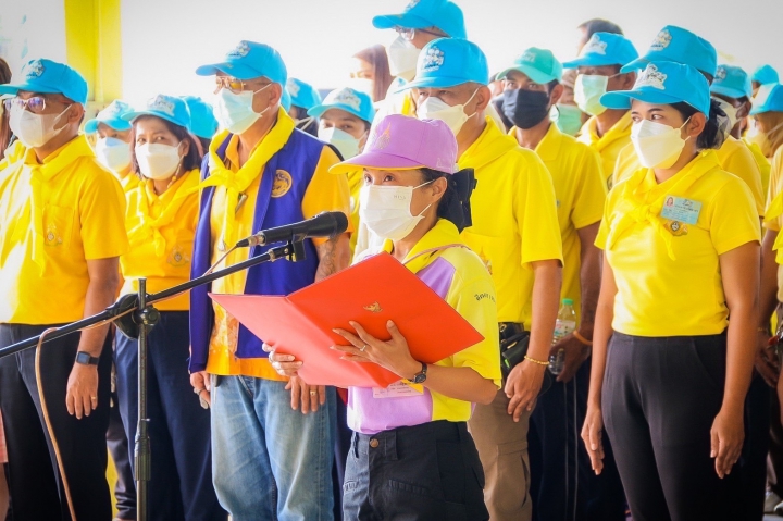 กปภ.สาขาคลองท่อมเข้าร่วมโครงการจิตอาสา ณ อบต.คลองท่อมใต้