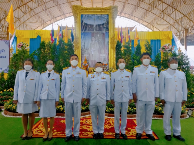 กปภ.สาขาสมุทรสาคร สังกัด เข้าร่วมพิธีเฉลิมพระเกียรติเนื่องในโอกาสมหามงคลเฉลิม พระชนมพรรษา 28 กรกฎาคม 2565