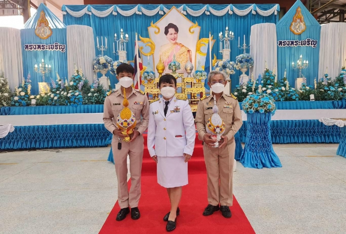 กปภ.สาขาขลุง เข้าร่วมพิธีเฉลิมพระเกียรติเนื่องในโอกาสมหามงคลเฉลิมพระชนมพรรษา 90 พรรษา 12 สิงหาคม 2565