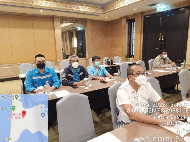 กปภ.สาขาภูเก็ต เข้าร่วมประชุมการนำเสนอผลการออกแบบขั้นต้น (Preliminary Design) โครงการจ้างออกแบบระเบียงกระจกหาดสุรินทร์