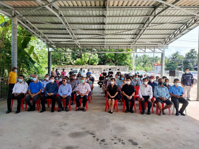 กปภ.สาขาสมุทรสาคร เข้าร่วมโครงการประชาคมสำรวจความต้องการขอใช้น้ำประปาในบริเวณพื้นที่ หมู่ที่ 1 , 6 และ 8 ตำบลหนองบัว