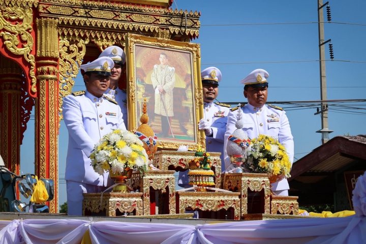 กปภ. จัดขบวนอัญเชิญผ้าพระกฐินพระราชทาน ประจำปี ๒๕๖๕