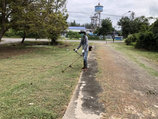 การประปาส่วนภูมิภาคสาขาสุพรรณบุรี จัดกิจกรรม 5 ส. (Big Cleaning Day)ภายในพื้นที่บริเวณสถานีแรงต่ำโพธิ์พระยา