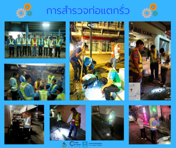 การประปาส่วนภูมิภาคสาขาทุ่งสง ลงพื้นที่ค้นหาท่อแตกรั่ว ลดน้ำสูญเสีย แสดงความใส่ใจในการให้บริการ สร้างความมั่นใจแก่ลูกค้า
