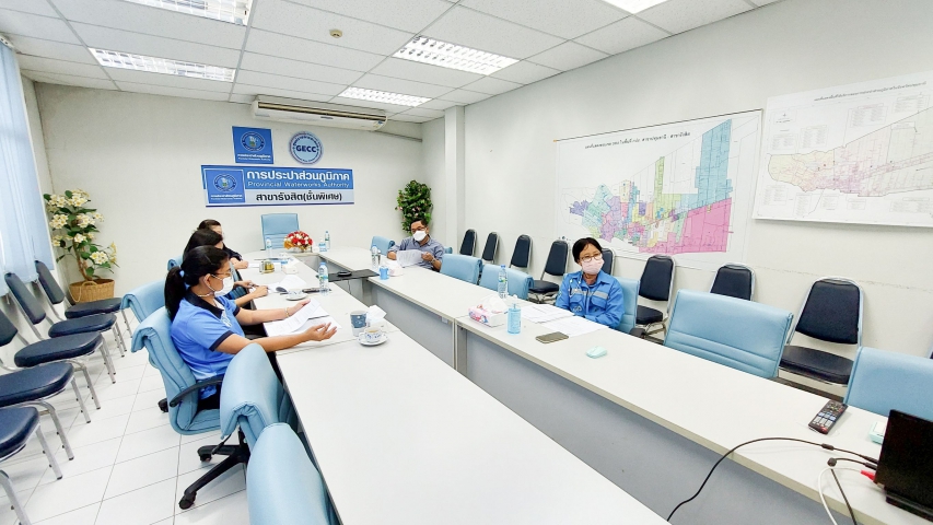 กปภ.สาขารังสิต(พ) ร่วมประชุมวิเคราะห์ปัญหา อุปสรรค หลักเกณฑ์วิเคราะห์อัตรากำลังของ กปภ.