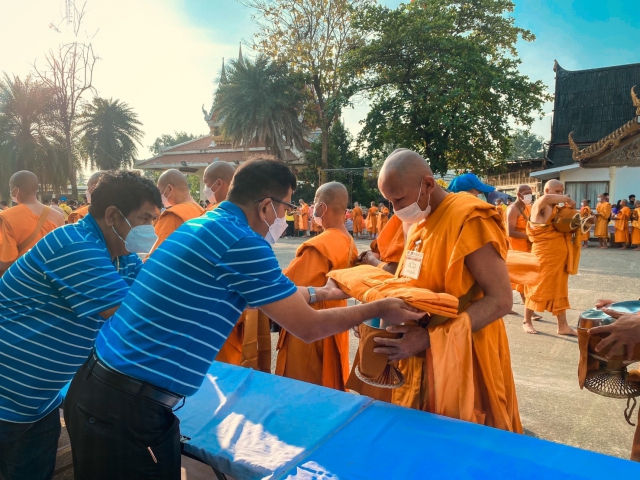 กปภ.สาขากุยบุรีเข้าร่วมกิจกรรมโครงการบรรพชาอุปสมบท 99 รูป ถวายพระพรชัยมงคลแด่สมเด็จพระเจ้าลูกเธอ เจ้าฟ้าพัชรกิติยาภา นเรนทิราเทพยวดี กรมหลวงราชสาริณีสิริพัชร มหาวัชรราชธิดา