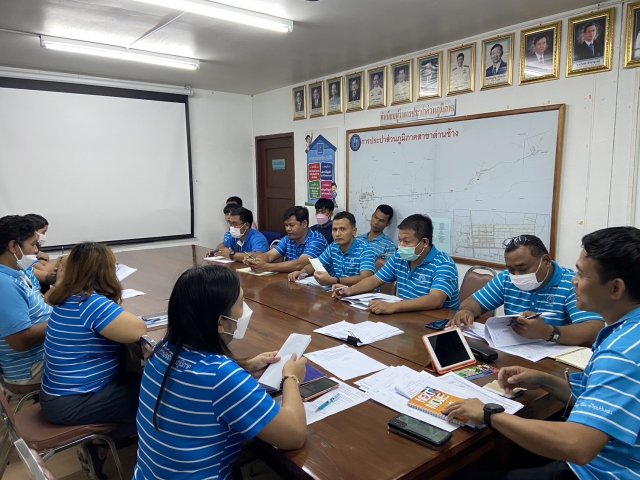 กปภ.สาขาด่านช้างดำเนินการกิจกรรม Morning Talk ครั้งที่ 4/2566