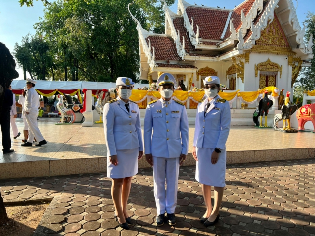 กปภ.สาขาวิเชียรบุรี ร่วมงานรัฐพิธี "วันยุทธหัตถีของสมเด็จพระนเรศวรมหาราช" ประจำปี 2566