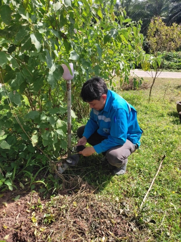 การประปาส่วนภูมิภาคสาขาคลองท่อมลงพื้นที่สุ่มอ่านมาตรออนไลน์ ผ่านระบบแผนที่และการสุ่มอ่านมาตร การประปาส่วนภูมิภาค ประจำเดือนกุมภาพันธ์ 2566