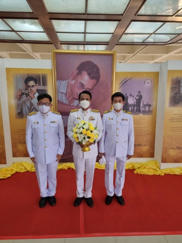 กปภ.สาขากาญจนบุรี เข้าร่วมงานพิธีถวายสักการะแด่พระบาทสมเด็จพระบรมชนกาธิเบศร มหาภูมิพลอดุลยเดชมหาราช บรมนาถบพิตร พระบิดาแห่งมาตรฐานการช่างไทย